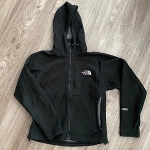 Vintage North Face Full-Zip Fleece Hoodie Jacket